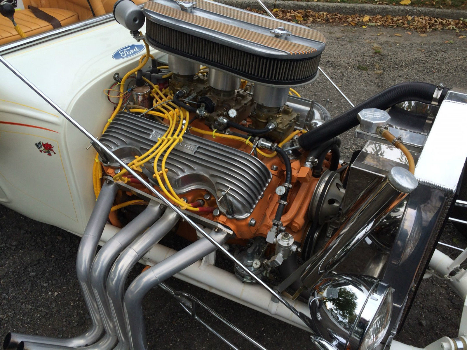 1925 Pearl White Ford Model T