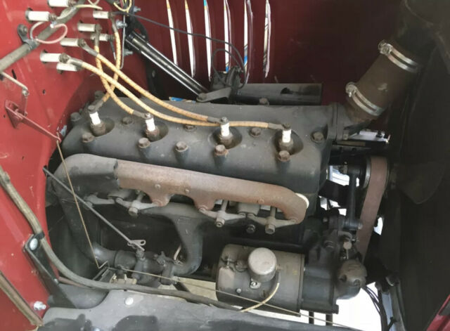 1925 Red Ford Model T