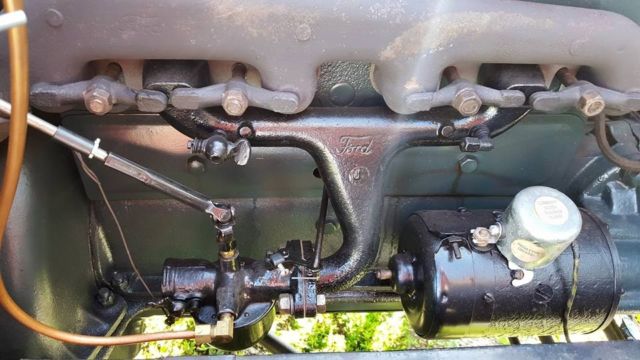 1926 maroon Ford Model T Coupe