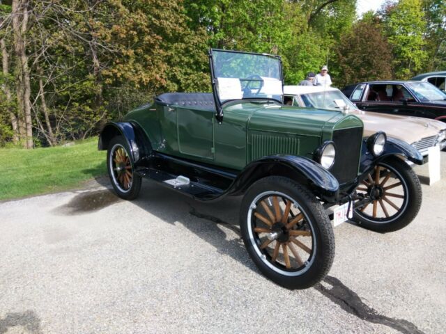1926 Green Ford Model T Convertible