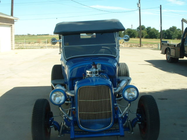 1926 Blue Ford Model T Convertible