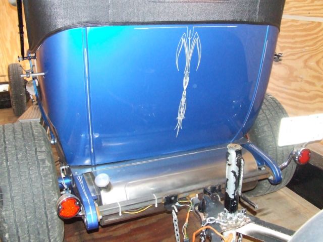 1926 Blue Ford Model T Convertible