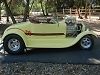 1926 Yellow Ford Model T Convertible