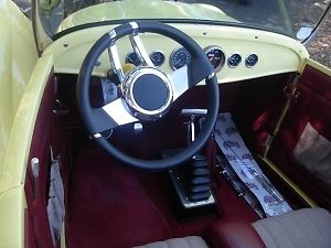 1926 Yellow Ford Model T Convertible