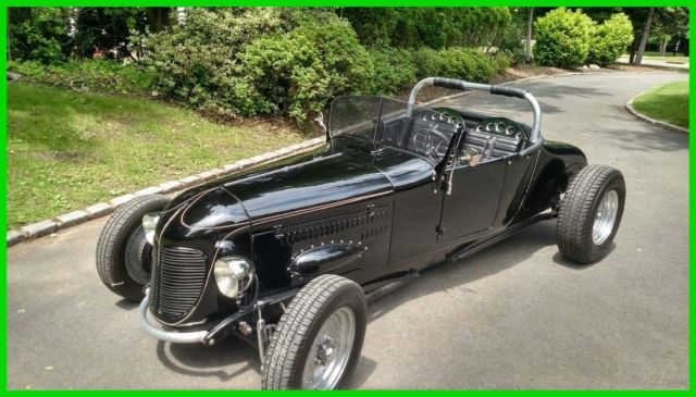 1926 Black Ford Roadster Convertible