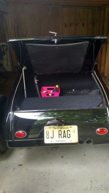 1926 Black Ford Roadster Convertible