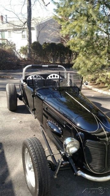 1926 Black Ford Roadster Convertible