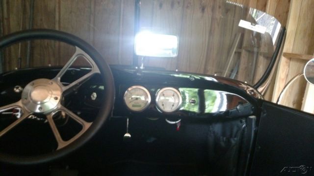 1926 Black Ford Roadster Convertible