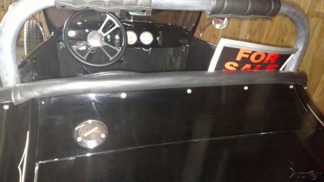 1926 Black Ford Roadster Convertible