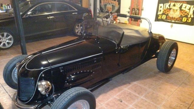 1926 Black Ford Roadster Convertible