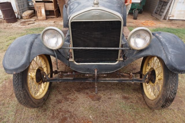 1926 Blue Ford Model T Convertible
