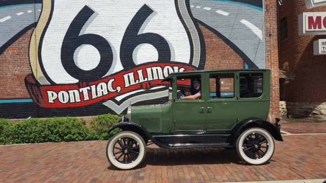 1926 Green Ford Model T Sedan