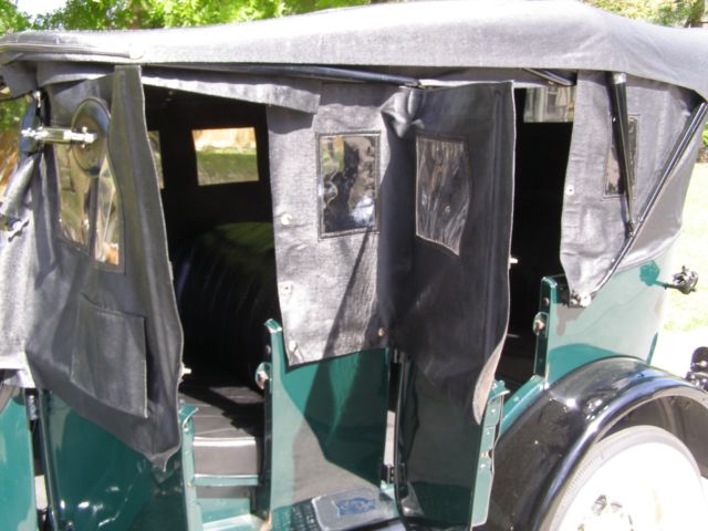1926 green and black Ford Model T Convertible