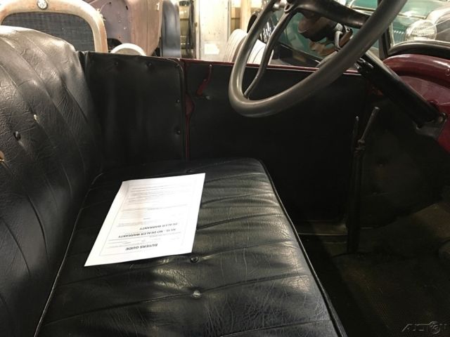 1926 Red Ford Model T Sedan