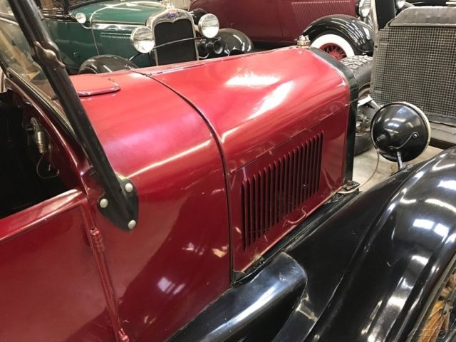 1926 Red Ford Model T Sedan
