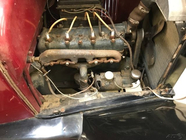 1926 Red Ford Model T Sedan