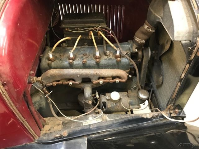 1926 Red Ford Model T Sedan