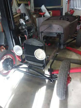 1926 rust Ford Model T roadster