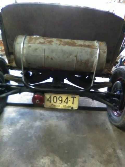 1926 rust Ford Model T roadster