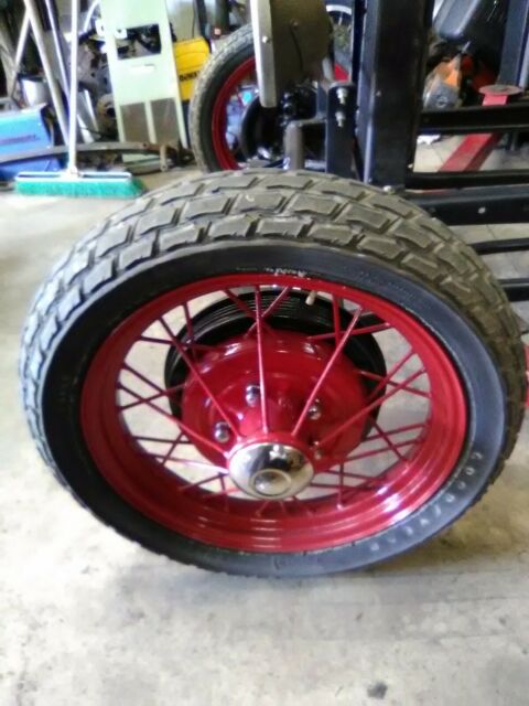 1926 rust Ford Model T roadster