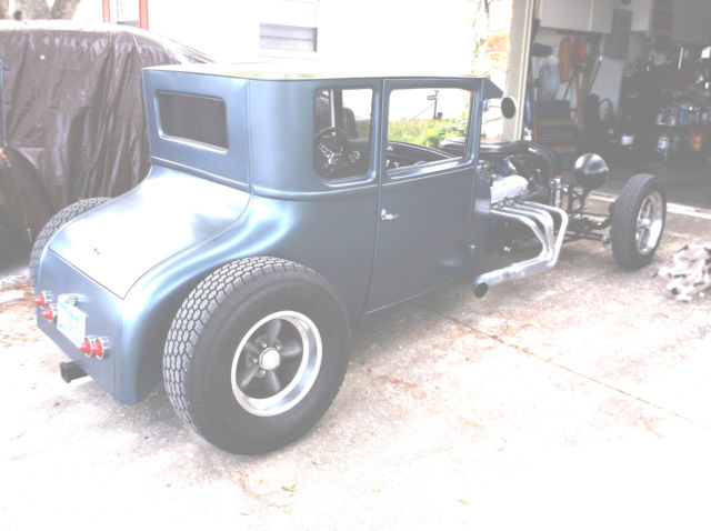 1927 CUSTOM GREY PAINT JOB Ford Model T FORD STEEL 5WD  COUPE BODY