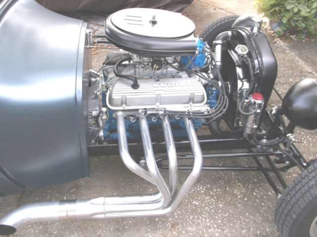 1927 CUSTOM GREY PAINT JOB Ford Model T FORD STEEL 5WD  COUPE BODY