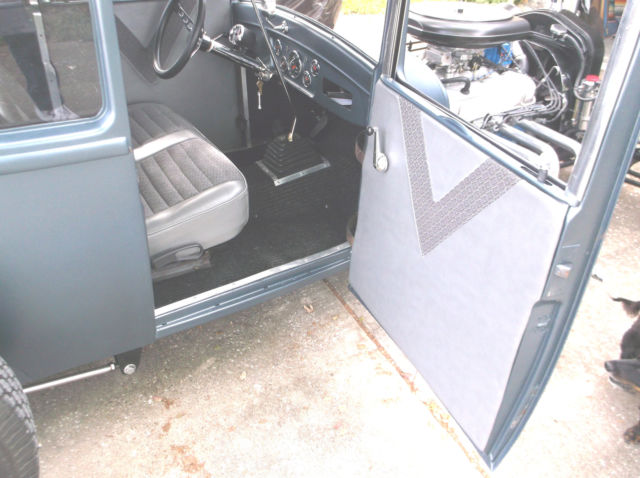 1927 CUSTOM GREY PAINT JOB Ford Model T FORD STEEL 5WD  COUPE BODY