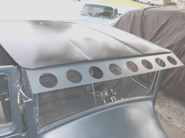 1927 CUSTOM GREY PAINT JOB Ford Model T FORD STEEL 5WD  COUPE BODY