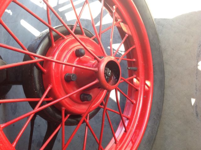 1927 Green/Black Ford Model T 4 Door Touring(Convertible)