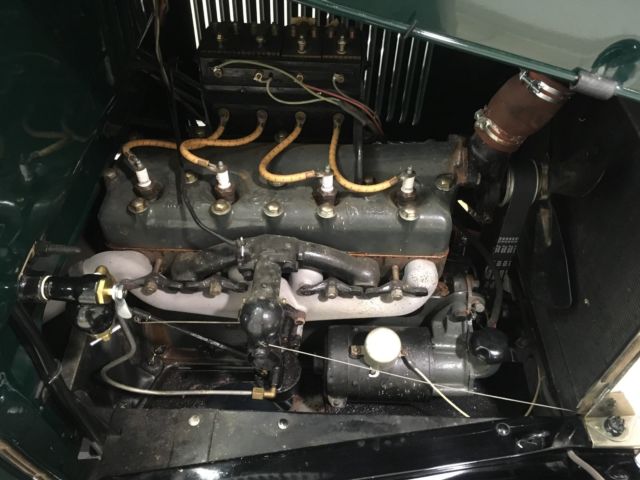 1927 Green Ford Model T Convertible