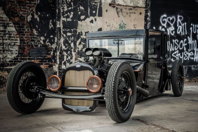 1927 Black Ford Model T Coupe