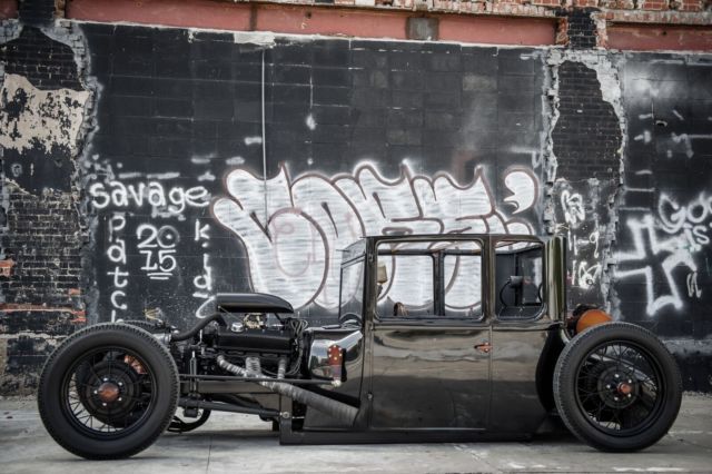 1927 Black Ford Model T Coupe