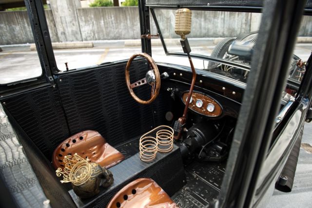 1927 Black Ford Model T Coupe