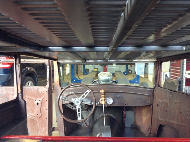 1927 Rust Ford Model T Tudor sedan