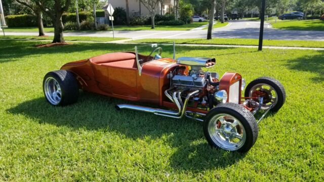 1927 Brown Ford Model T Convertible