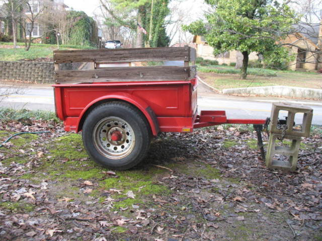 1927 Red Ford Model T Coupe