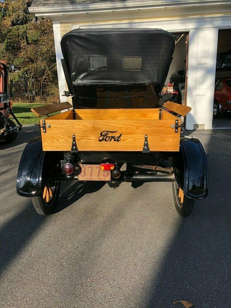 1922 Black Ford Model T Convertible