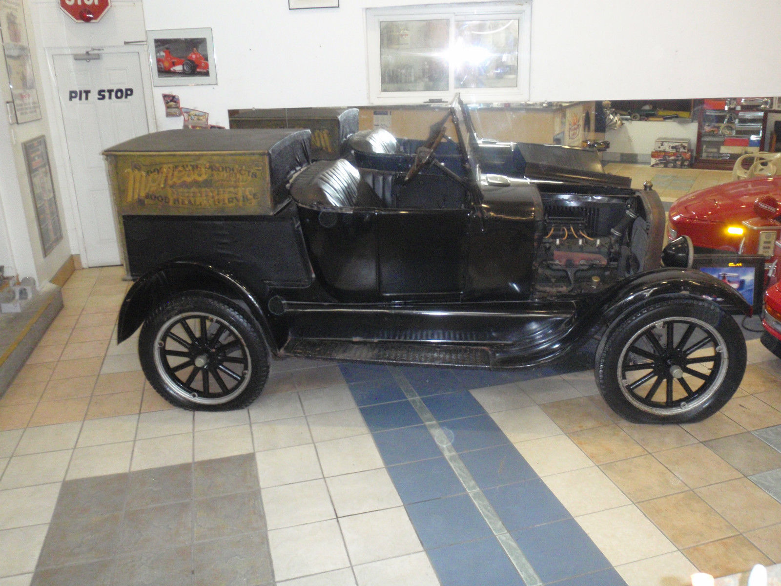 1927 Black Ford Model T Convertible