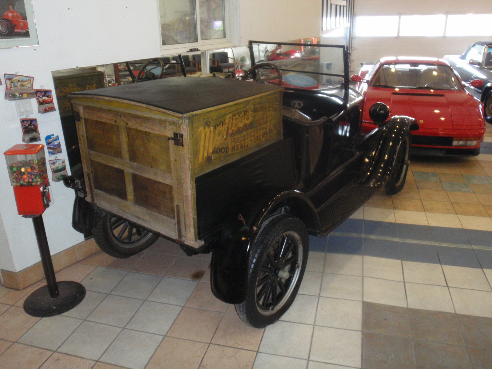 1927 Black Ford Model T Convertible