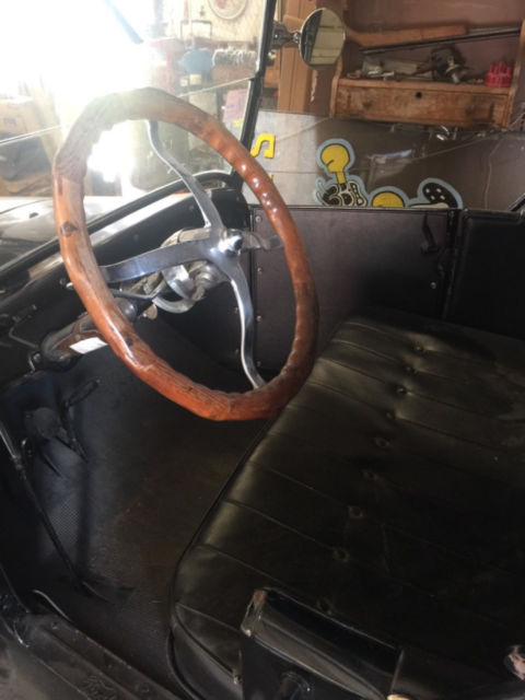 1927 Black Ford Model T Coupe