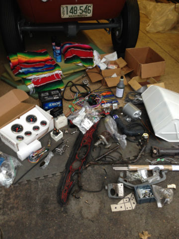 1927 Primer Ford Model T Touring