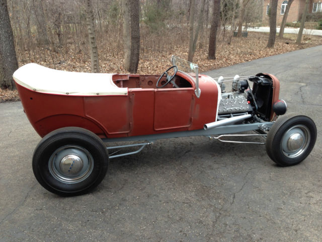 1927 Primer Ford Model T Touring