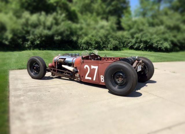 1927 Brown Ford Model A Convertible
