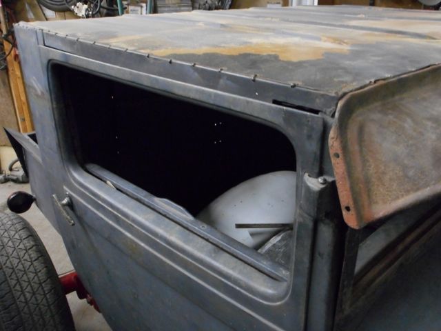 1927 Black Ford Rat Rod Truck Standard Cab Pickup