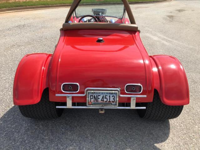 1927 Red Ford Model T Convertible