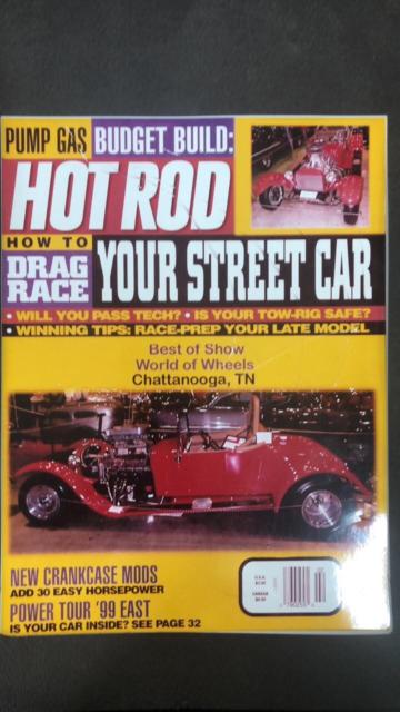 1927 Red Ford Model T Convertible