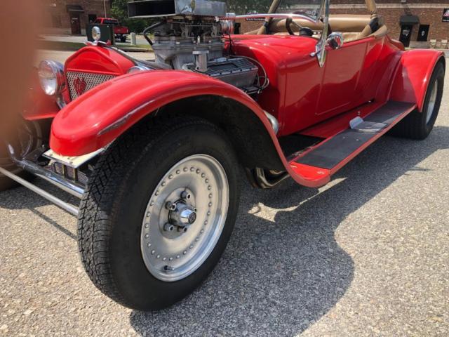 1927 Red Ford Model T Convertible