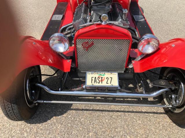 1927 Red Ford Model T Convertible