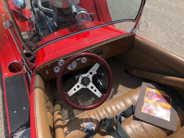 1927 Red Ford Model T Convertible