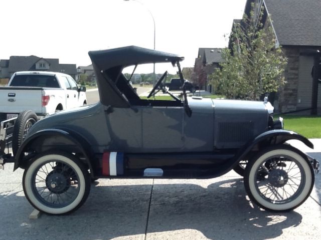 1927 PURPLE Ford Model T Convertible